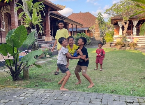 子ども達とワイワイ楽しむ‼